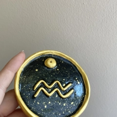 Podstawka pod kadzidełko WODNIK