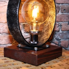 Lampa Industrial Loft Scrap Metal Art Patyna