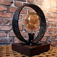 Lampa Industrial Loft Scrap Metal Art Patyna