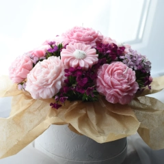 Flower box z wosku sojowego