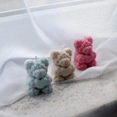 Miś - świeca sojowa