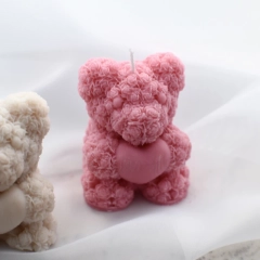 Miś - świeca sojowa