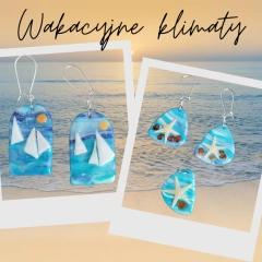 Kolczyki z gliny polimerowej 