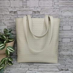 Torebka damska shopper bag torebka na ramię zamykana - pejzaż 4