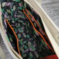 Torebka damska shopper bag torebka na ramię zamykana - pejzaż 4