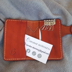 Borubar Skóroszyj - EDC - keyholder / etui na klucze / kluczownik