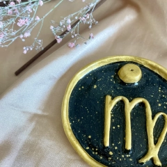 Podstawka pod kadzidło znak zodiaku PANNA