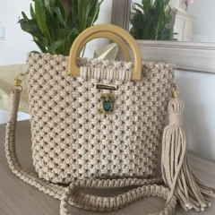 Torebka ,, Beżowa elegancja „ 