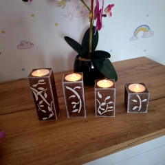 Komplet świeczników 