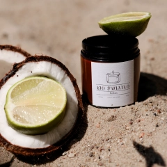 Świeca sojowa Kokos