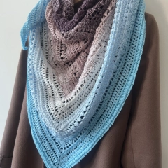 Chusta szydełkowa 100% bawełna