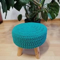 Pokrowiec na stołek,taboret, śr.40cm,różne kolory. 