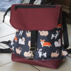 Torebki i plecaki. Szyję samodzielnie z nowymi projektami i ponad 50 wzorami materiałów wodoodpornych. Wszystkie plecaki i torebki usztywnione z pod