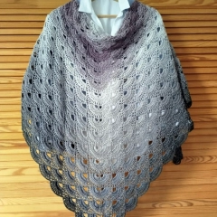 Damska chusta ręcznie robiona - SUPER PREZENT NA KAŻDĄ OKAZJĘ