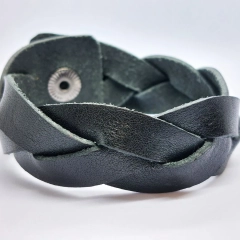 Bransoletka męska bransoletka damska z naturalnej skóry robiona ręcznie 4 kolory W stylu etno vintage punk rock