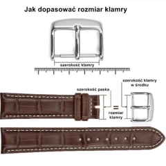 Pasek do męskiego do damskiego zegarka, do smartwatcha, czarny, szyty ręcznie, 18, 19, 20, 21, 22, 23, 24 mm Naturalna skóra