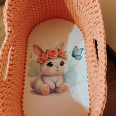 Kosz mojżesza dla lalki 