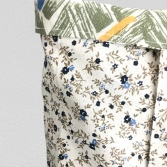 Torba na zakupy,bawełniana torebka na ramię,shoperka kwiatki 