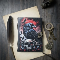 Dziennik skórzany dzienniki skórzane hand made scrapbooking vintage 