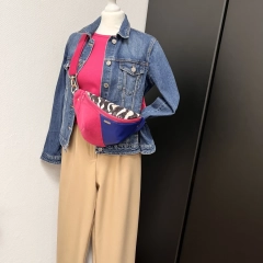 Nerka XL pink blue zebra
