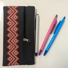 Piórnik etui na notes z gumką haft folk etno boho 